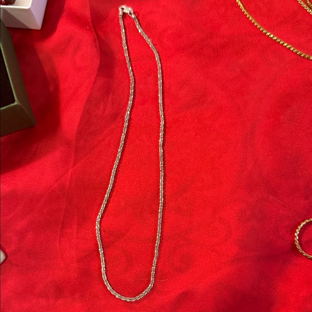 Elegant Sterling Silver Necklace